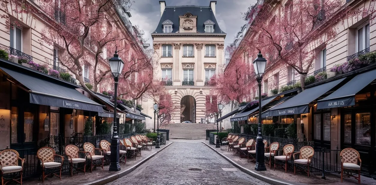 Klimatyczne uliczki Le Marais butiki