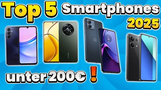 Vergleichstabelle Smartphones bis 200 Euro
