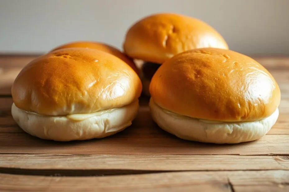 bułki do hamburger&oacute;w przygotowanie do podgrzewania masło majonez