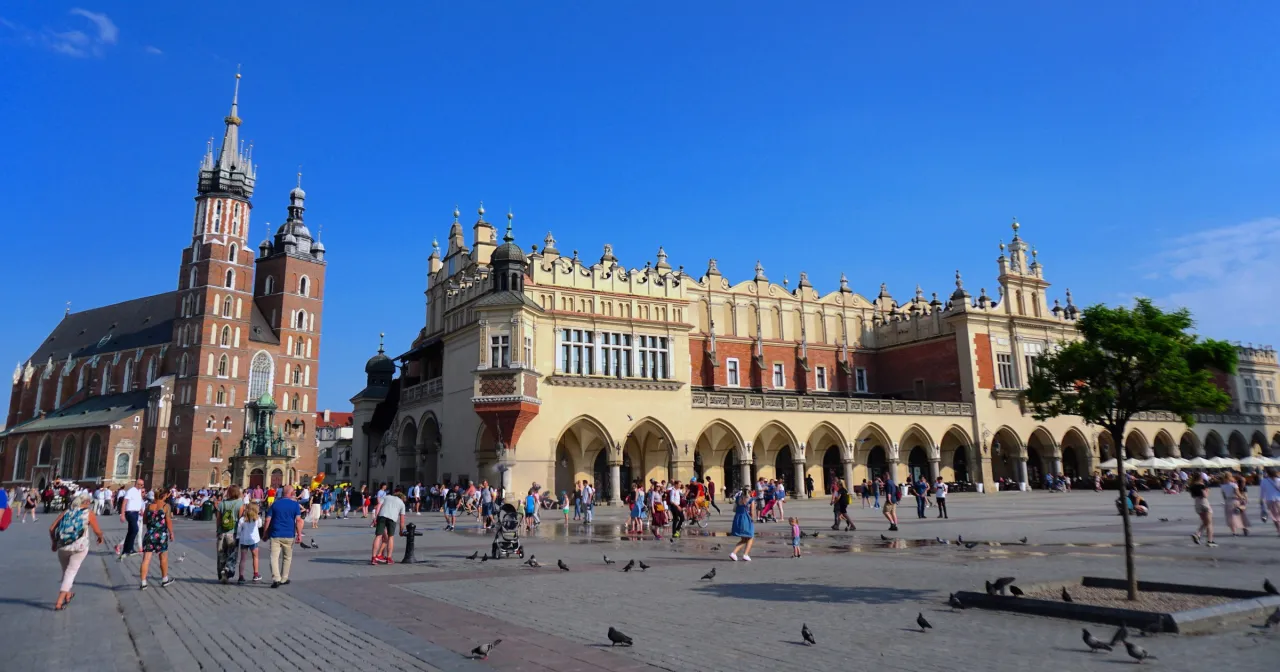 Rynek Główny Kraków Wrocław Gdańsk
