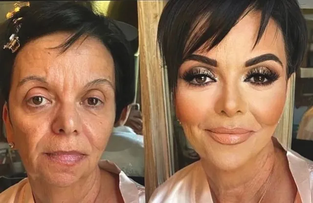 makijaż przed i po metamorfozy