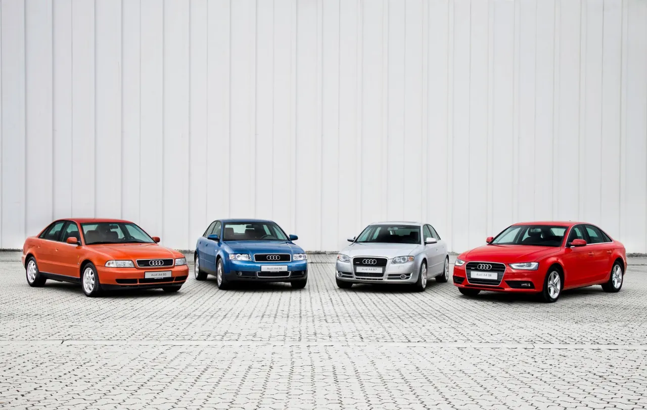 Audi A4 generations comparison