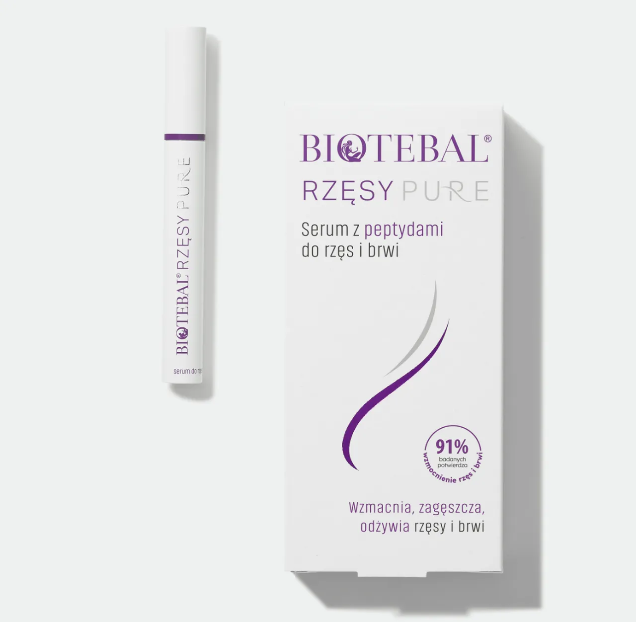 składniki aktywne odżywka do rzęs peptydy biotyna