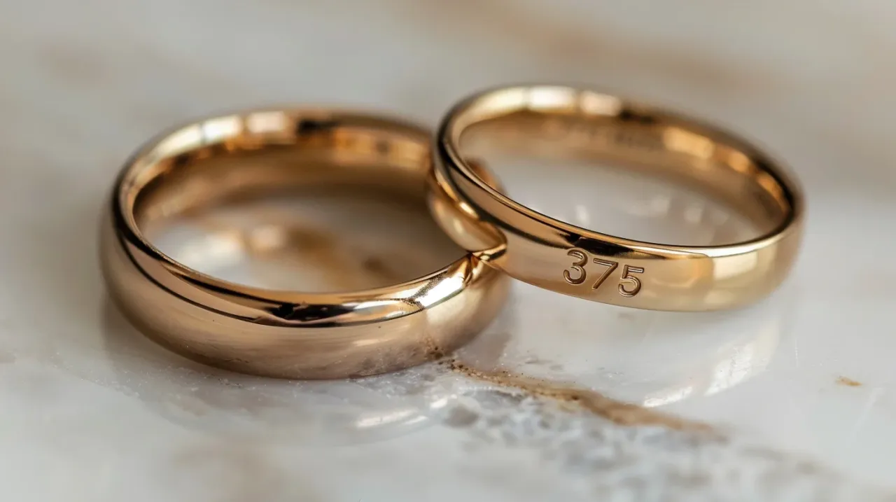 Złoto 585 trwałość i blask