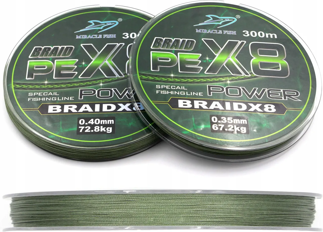 Plecionka wędkarska 4 sploty vs 8 splot&oacute;w