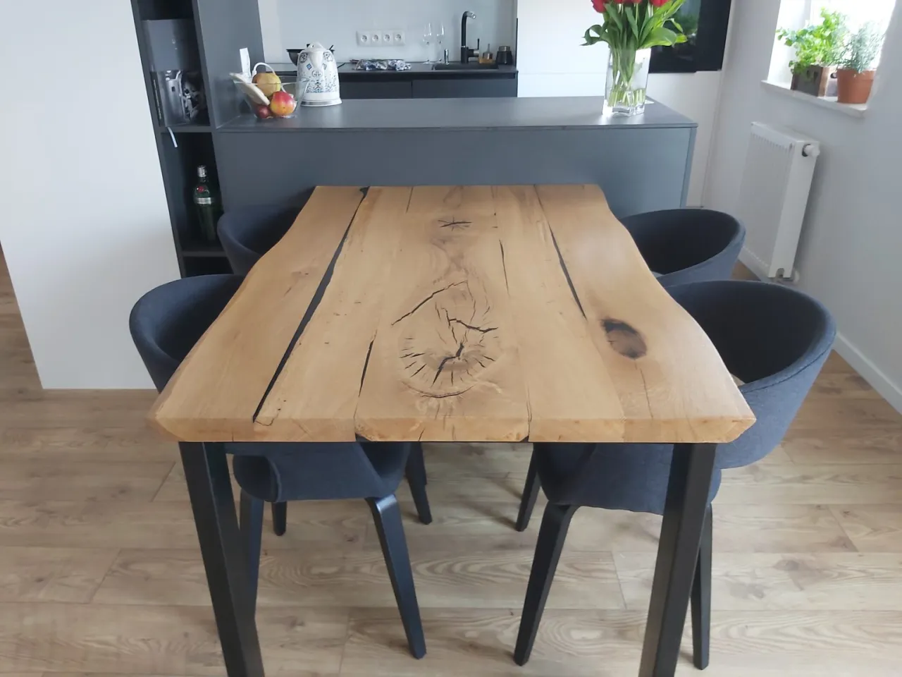 gotowe stoły z blatu kuchennego inspiracje