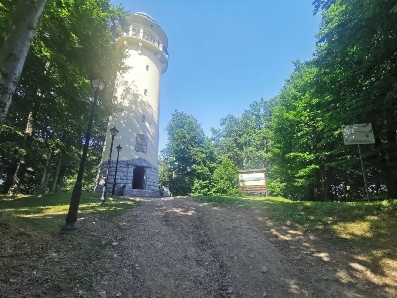 Jelenia Góra panorama wieża widokowa grzybek