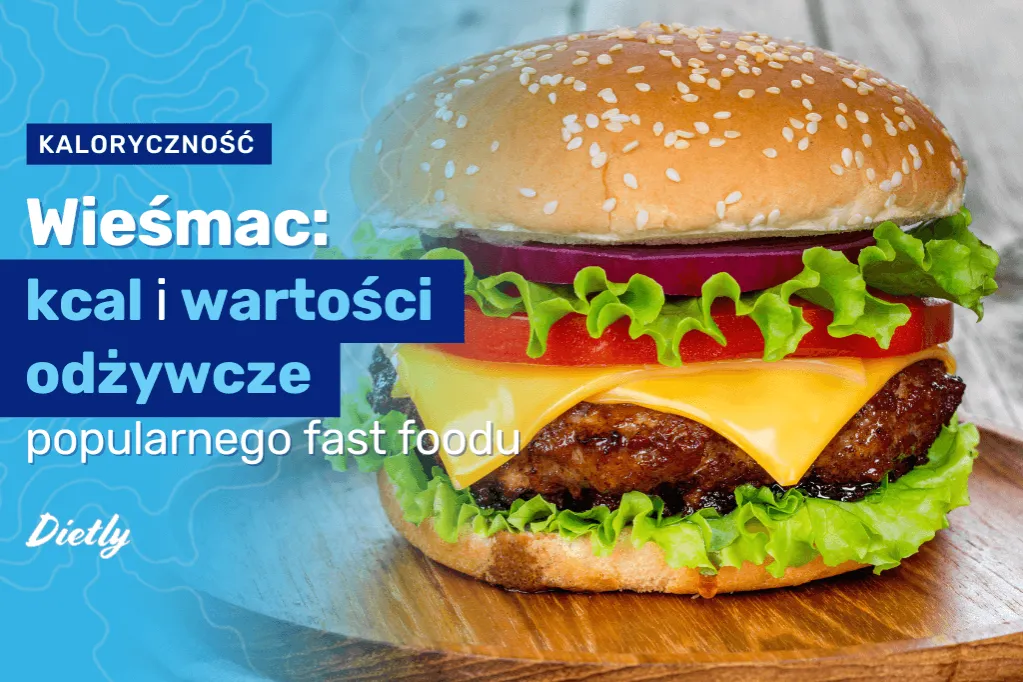 składniki burgera kalorie