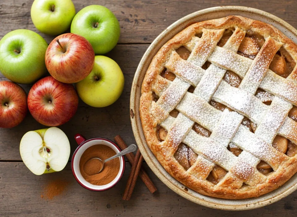 Różne odmiany jabłek idealne do szarlotki