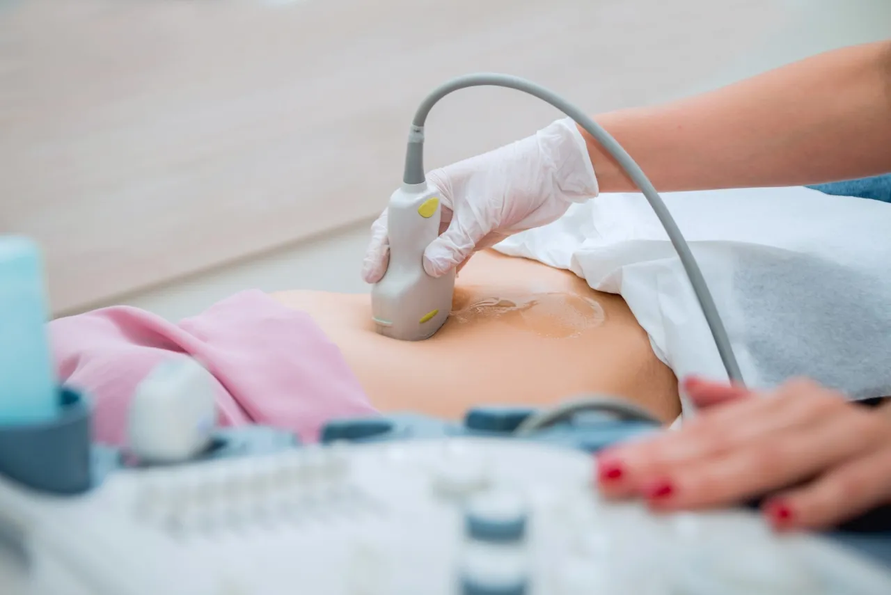 USG dopochwowe szyjki macicy