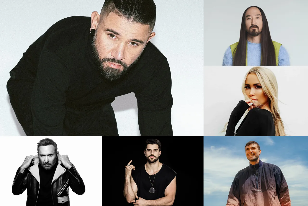 Bekannte EDM DJs live auflegen