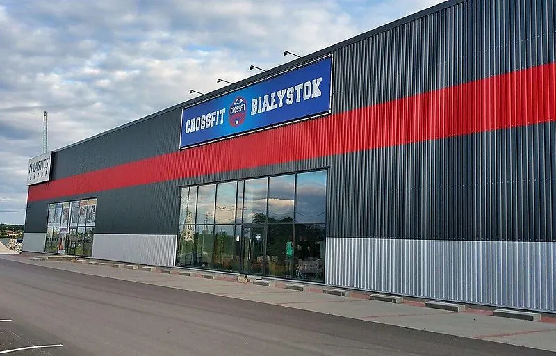 mapa crossfit białystok lokalizacje
