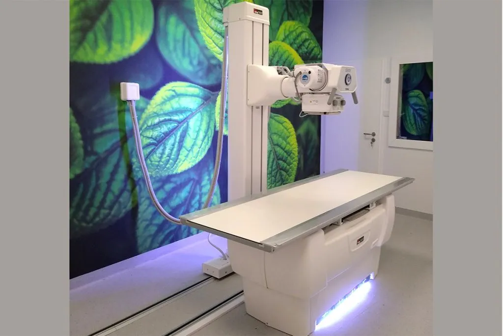 aparat rentgenowski w pracowni rtg