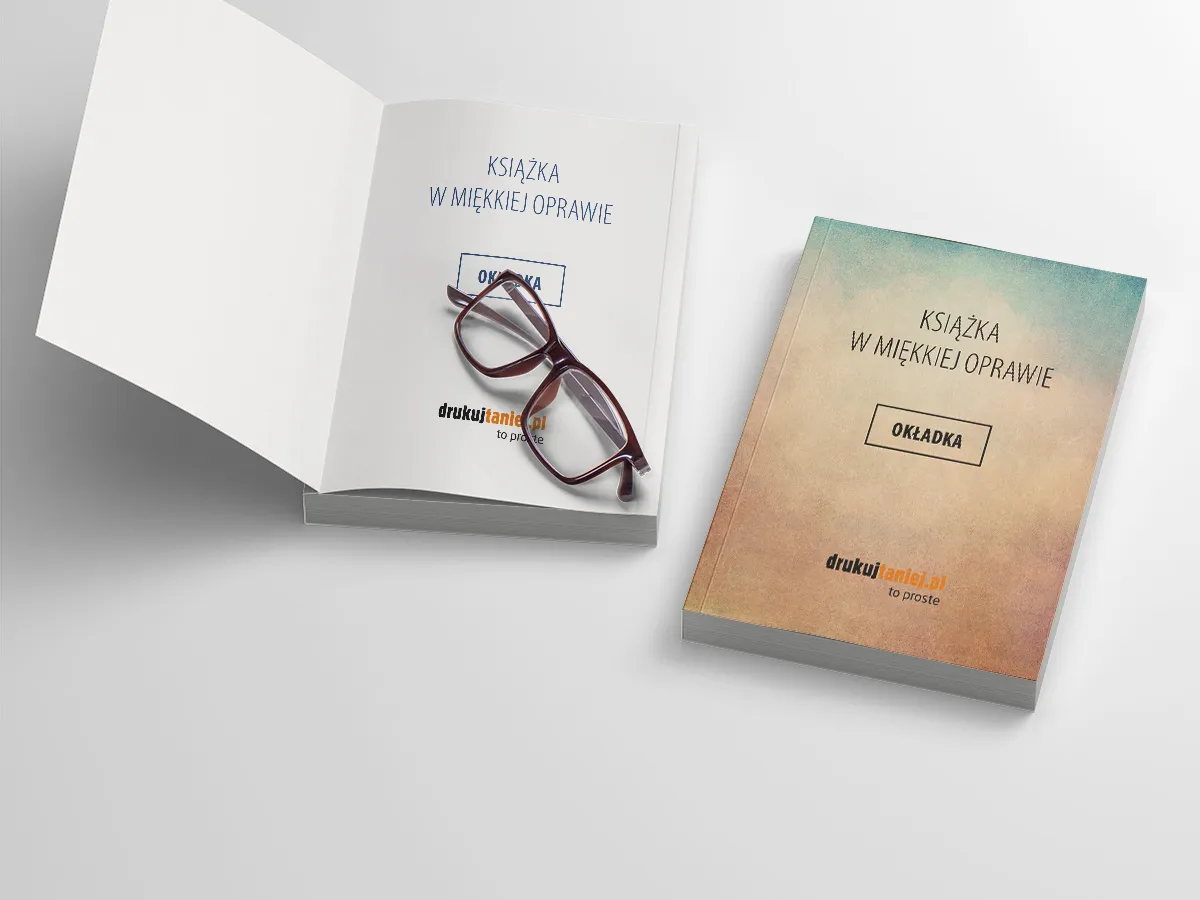 przykłady profesjonalnych okładek książek