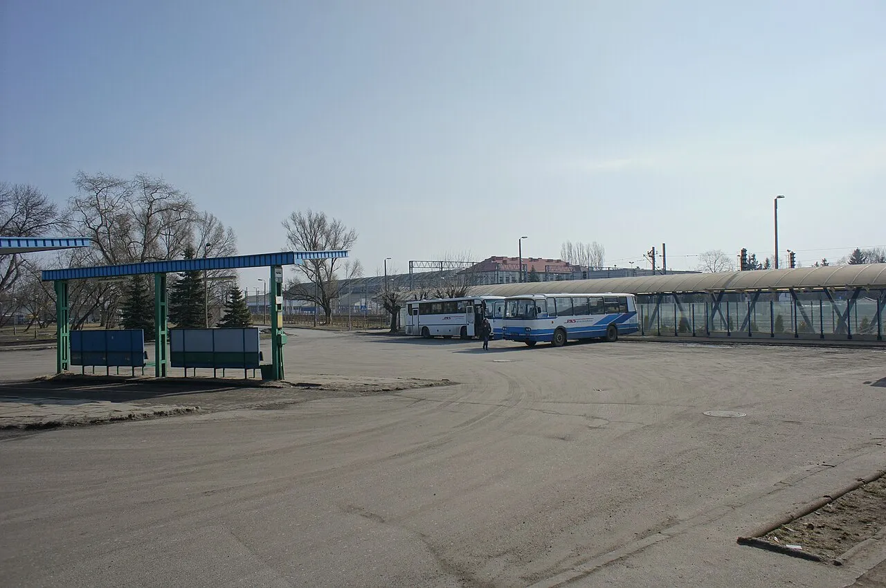 Dworzec autobusowy PKS Mińsk Mazowiecki ul. Warszawska 218