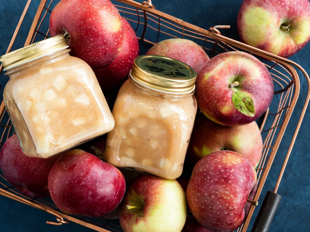 przygotowanie jabłek do prażenia z galaretką składniki