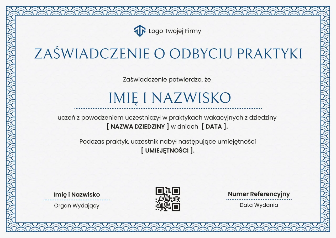 dokumenty potwierdzające staż pracy