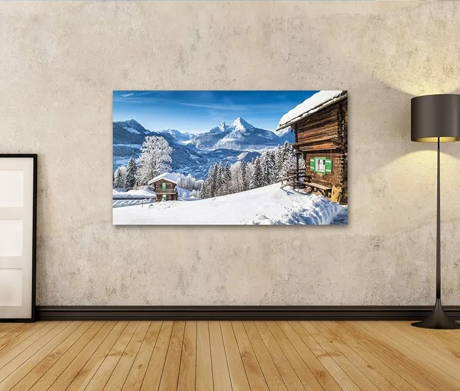 Quadri di montagna stili diversi arredamento