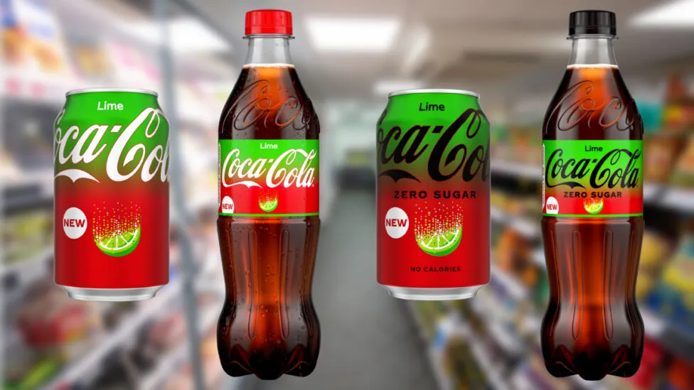 R&oacute;żne formaty Coca-Cola Lime