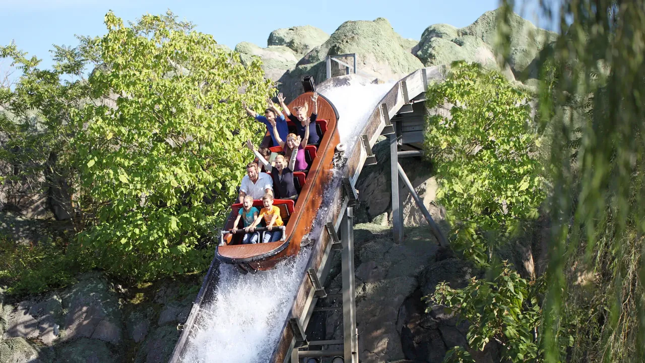 Dschungel X-pedition Wasserfall Legoland