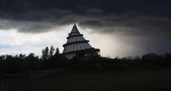 Elbauenpark Wieża Tysiąclecia