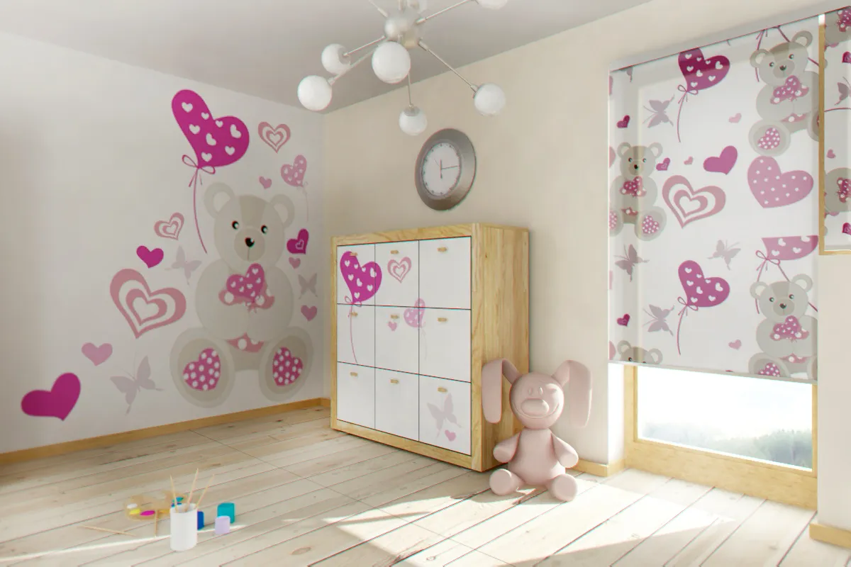 Stare naklejki na meblach dziecięcych uszkodzona okleina