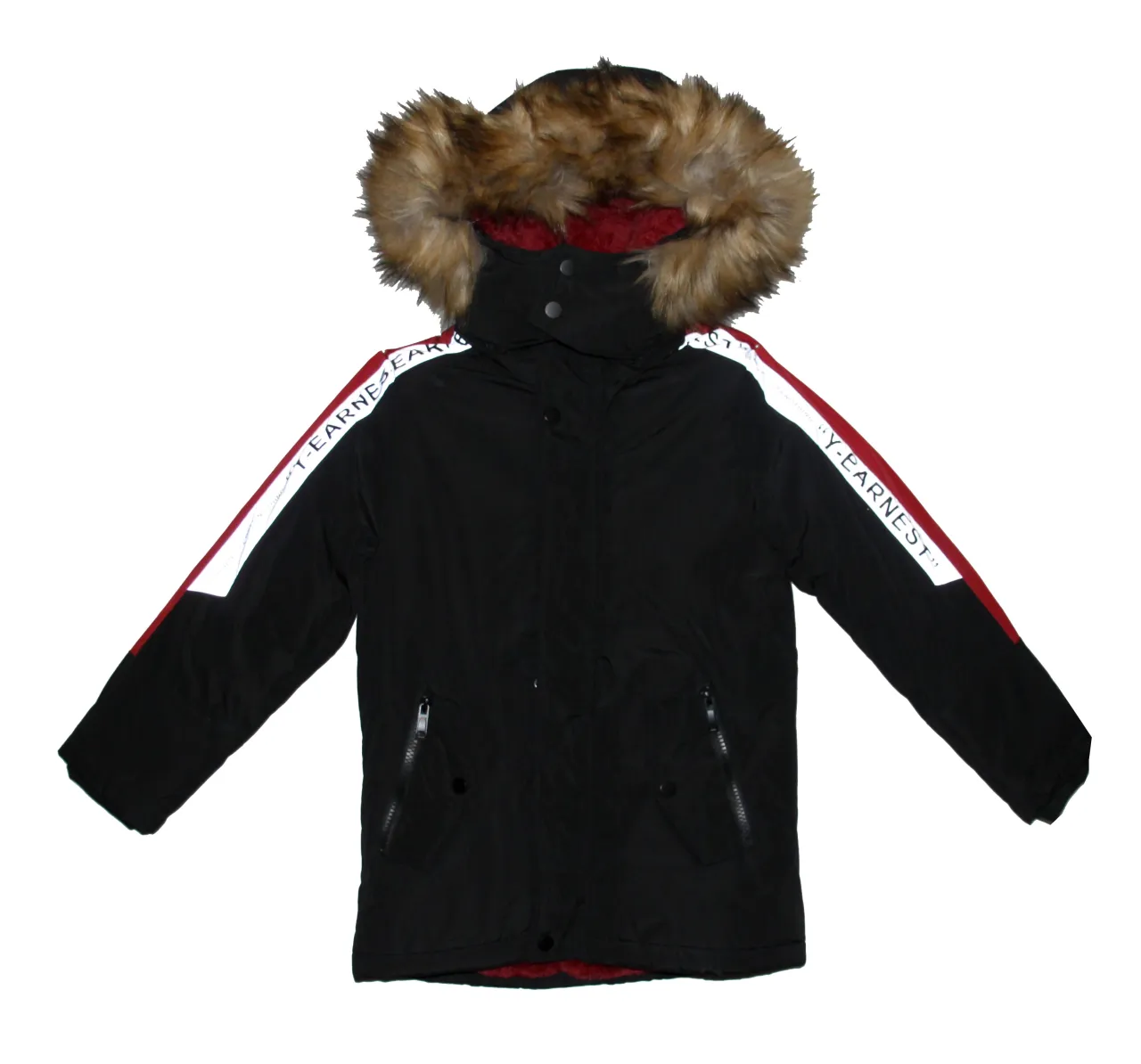 kurtka zimowa chłopięca odblaski