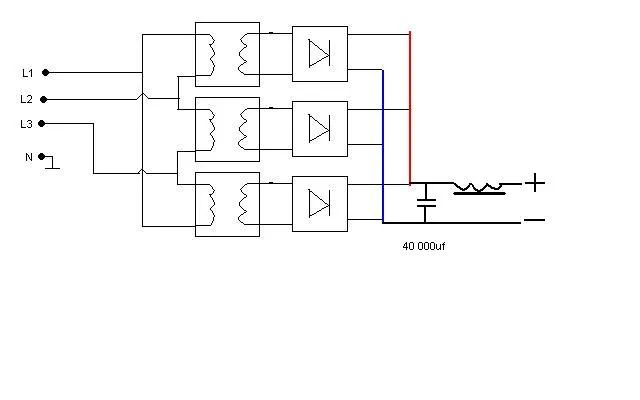spawarka z transformatorów mikrofalowych schemat