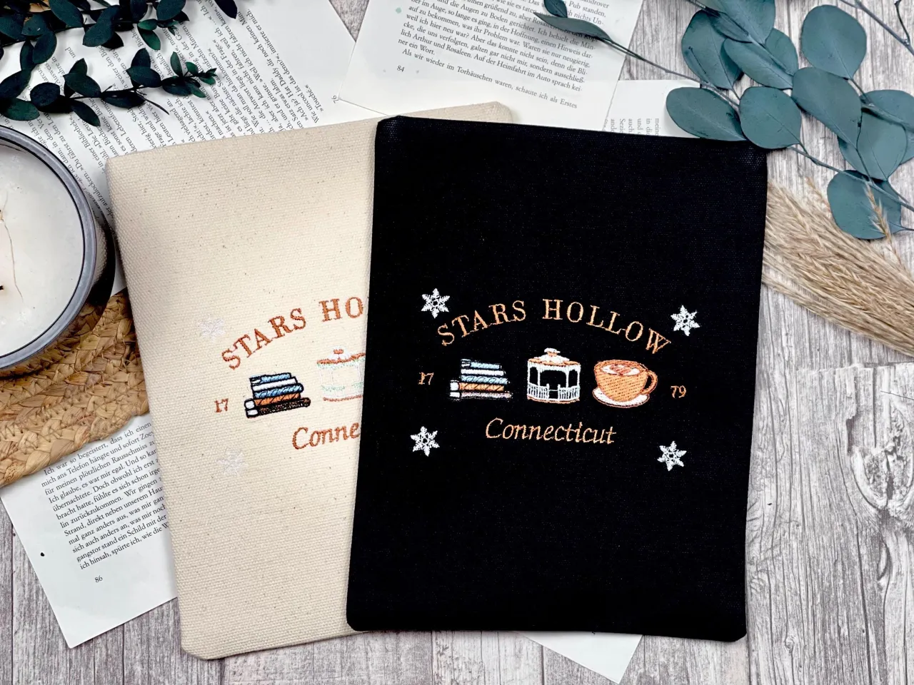 Rory Gilmore Accessoires B&uuml;cher Schal Tasche