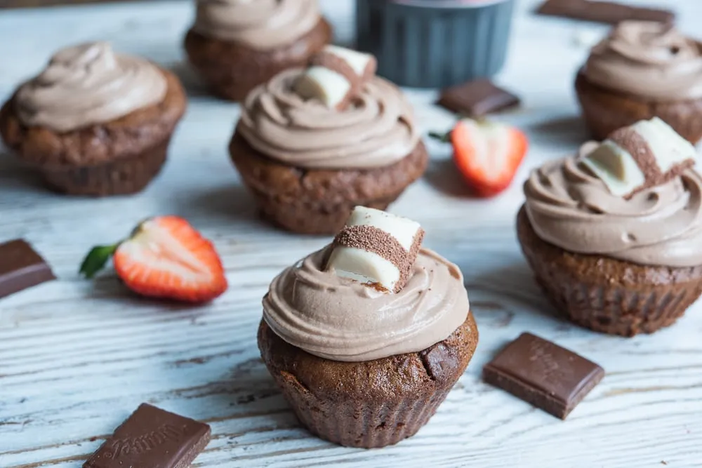 Przygotowanie ciasta na babeczki czekoladowe