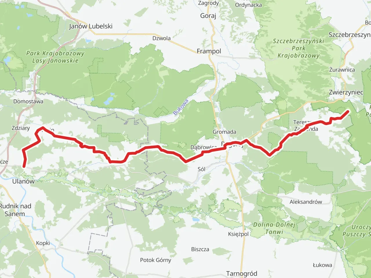 trasy rowerowe Polesie Green Velo