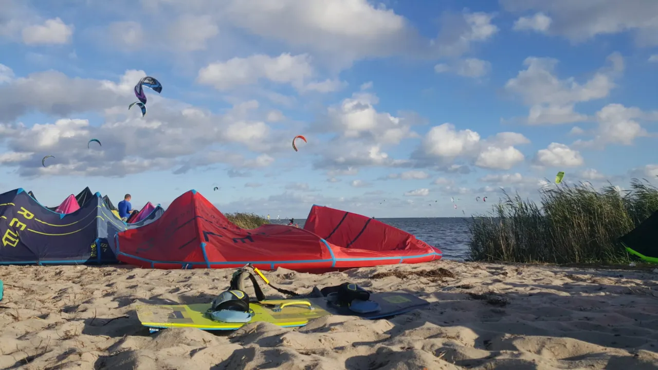 kitesurfing półwysep helski