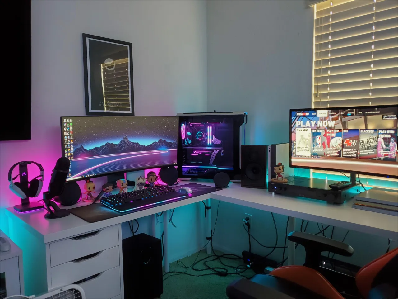 PC gaming setup vs console setup