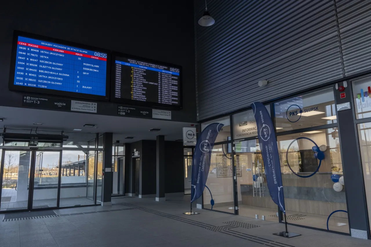 Dworzec autobusowy Słupsk Wojska Polskiego 1