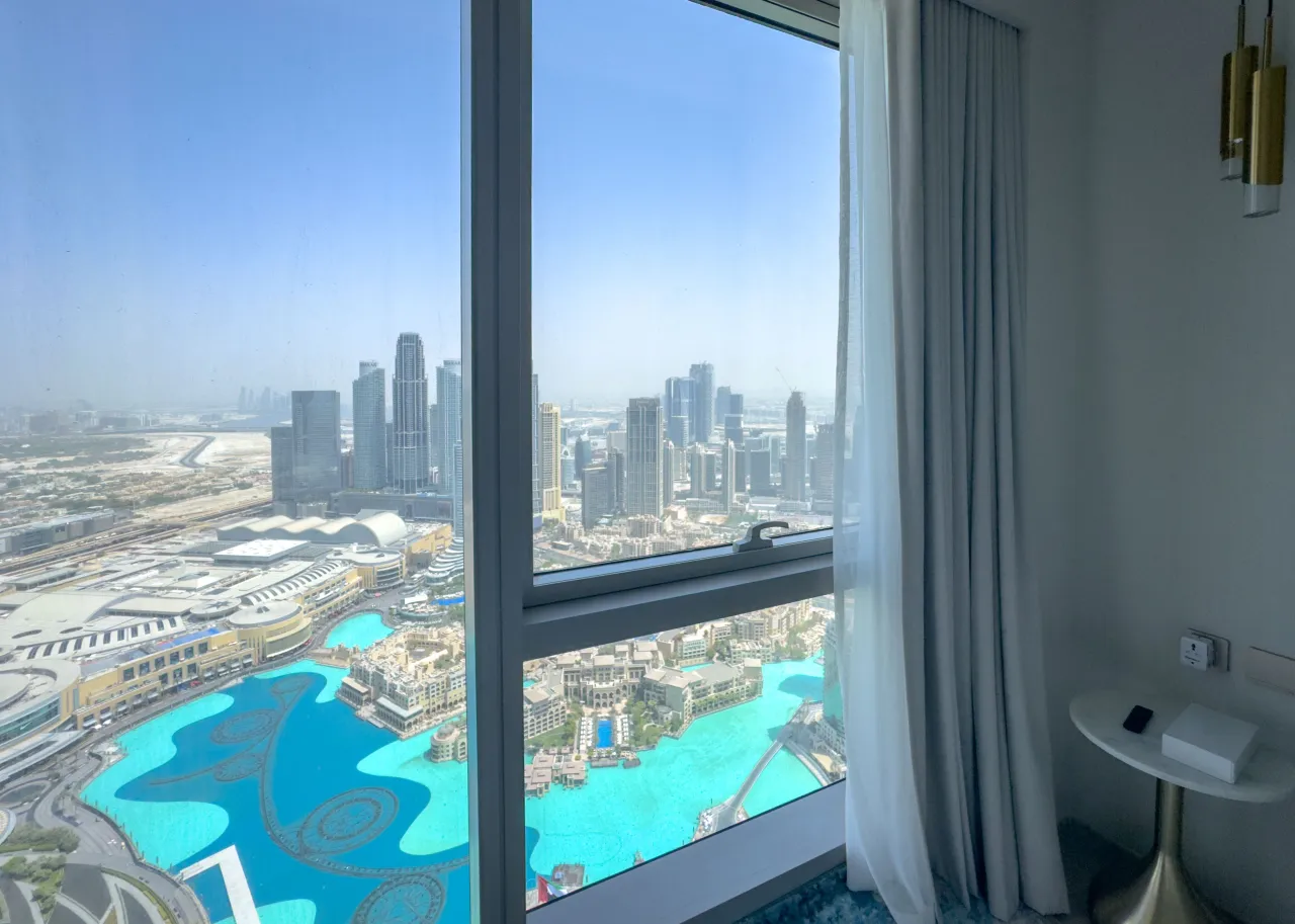 Wnętrze Burdż Chalifa luksusowy hotel apartamenty