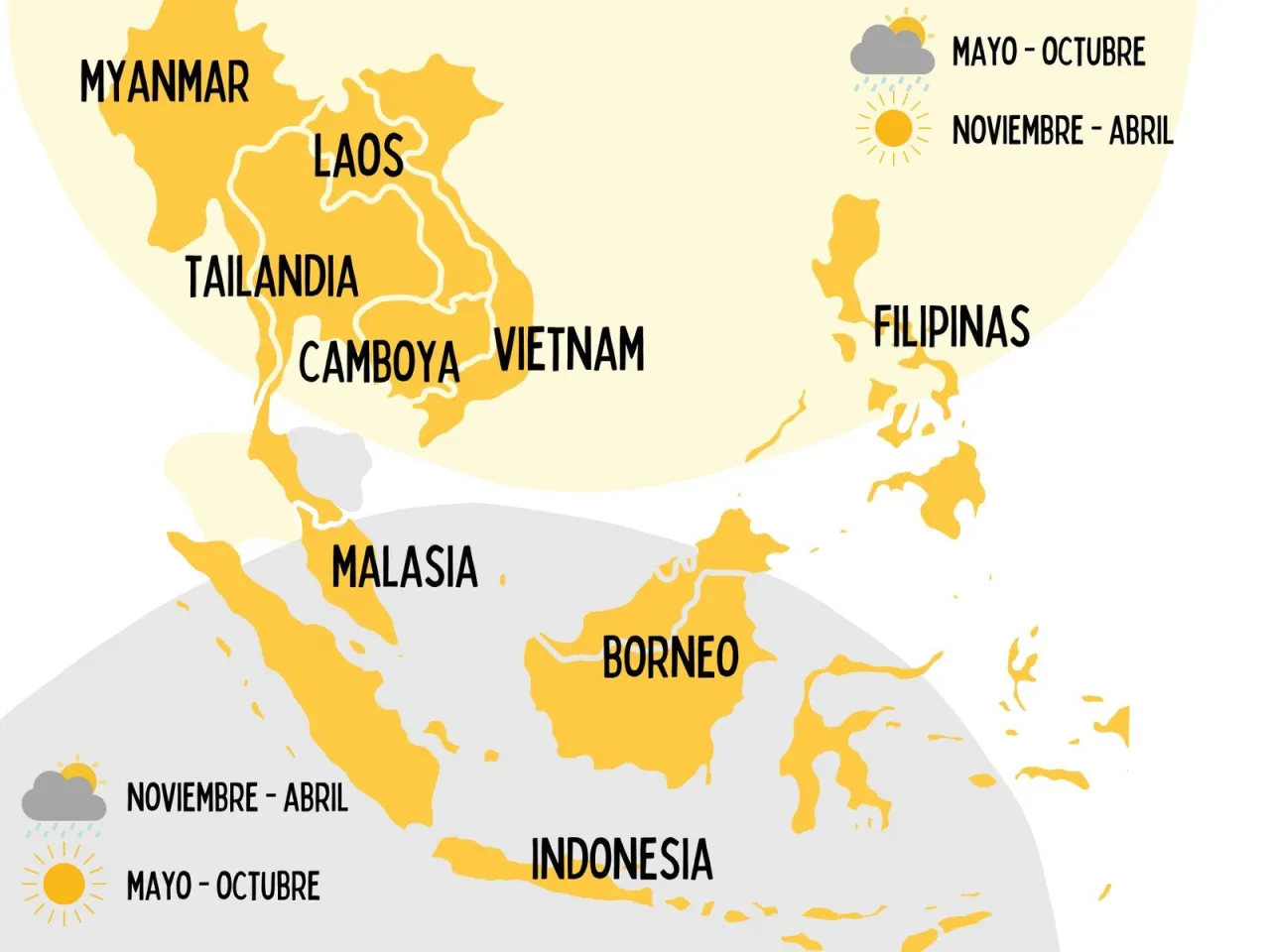 Mapa świata z zaznaczonymi fabrykami Dyson w Azji Południowo-Wschodniej