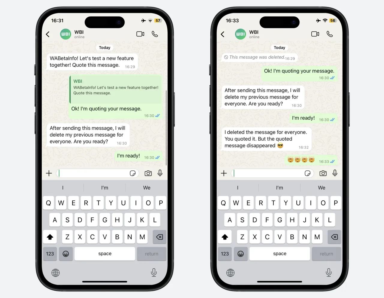 WhatsApp Update iPhone Apple App Store Screenshot