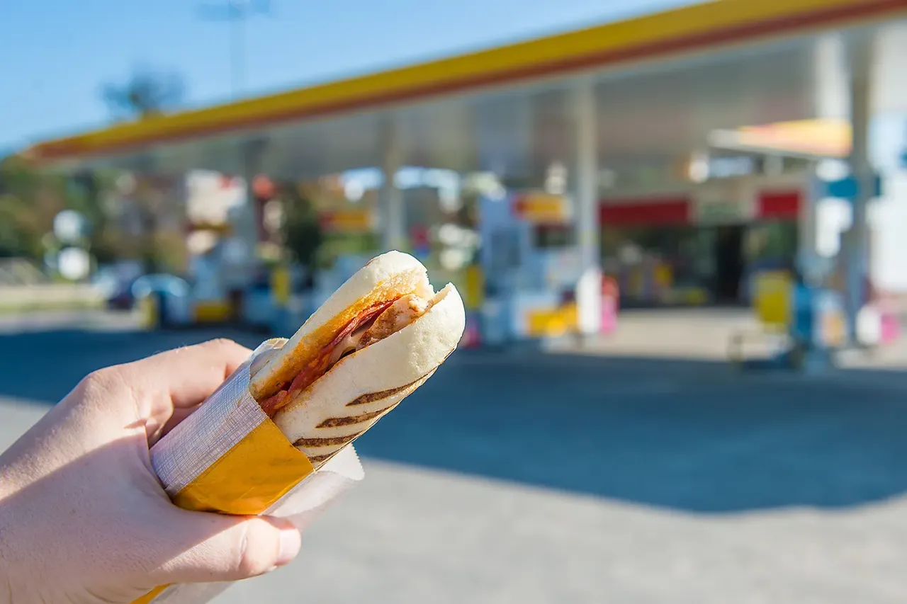 Fornetti na stacji benzynowej