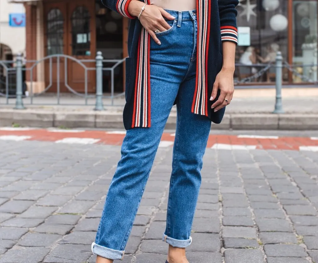 buty do jeansów mom fit