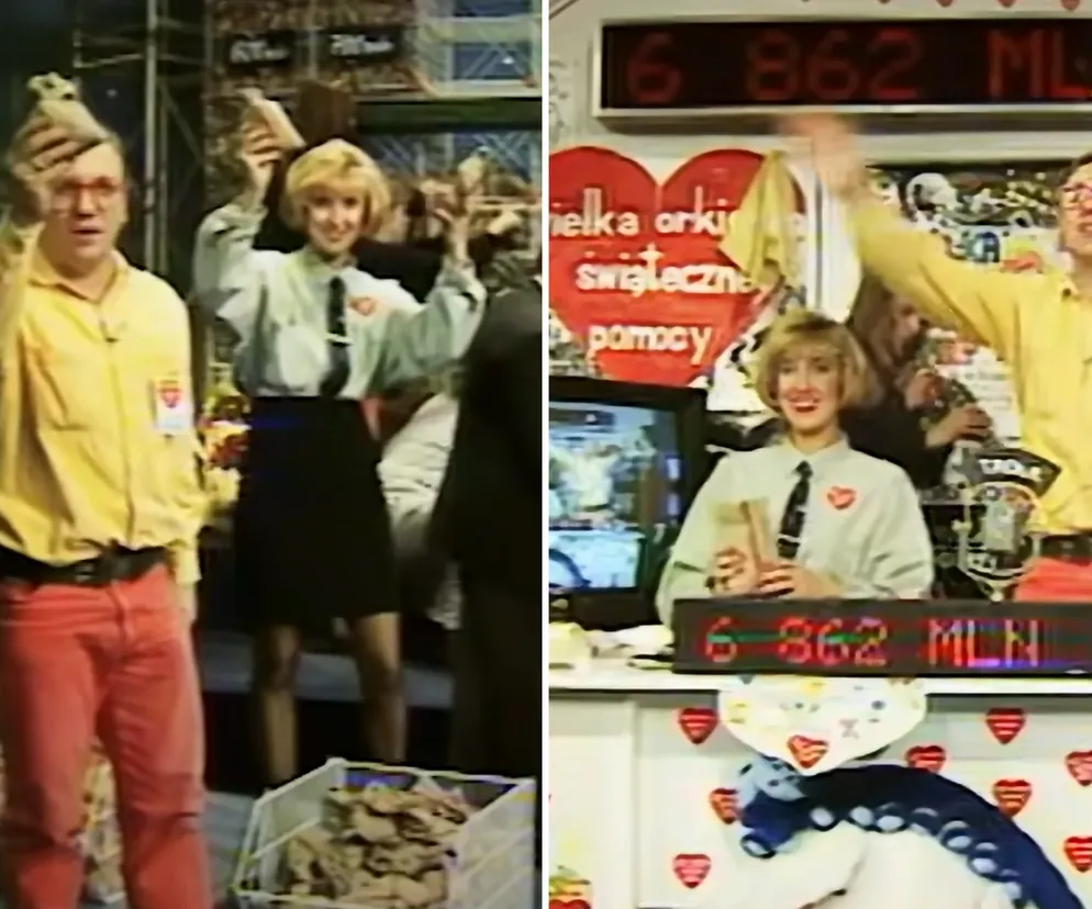 pierwszy Finał WOŚP 1993 wolontariusze