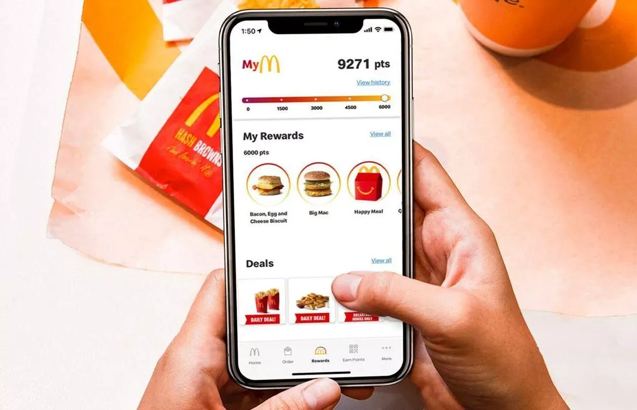 McDonalds aplikacja kupony