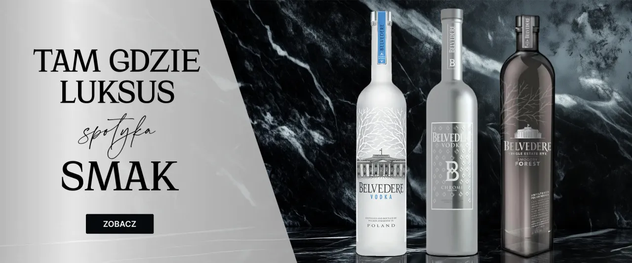 Polskie w&oacute;dki premium na prezent Belvedere Chopin Ostoya