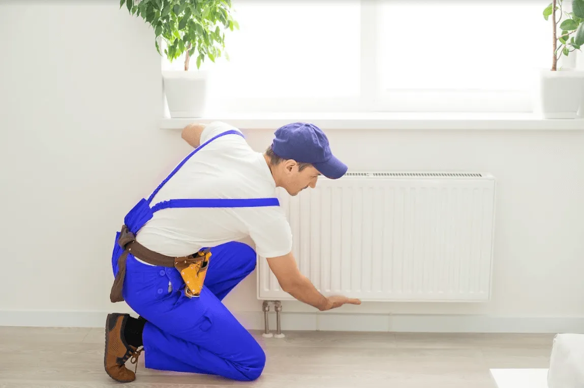 ekran zagrzejnikowy montaż