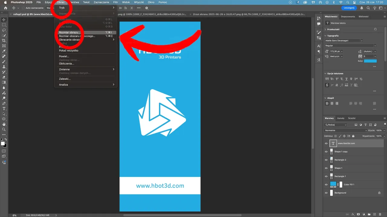 przygotowanie pliku do druku photoshop cmyk dpi