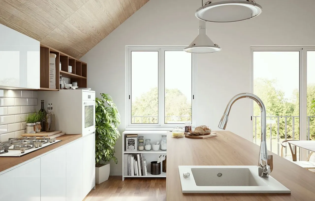 klej montażowy wyspa kuchenna ogrzewanie podłogowe