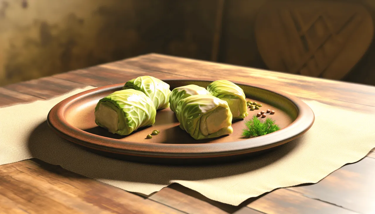 gołąbki w pojemniku w lodówce