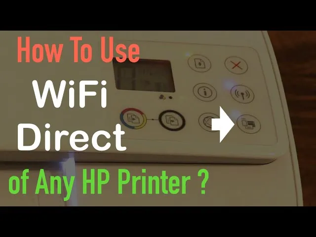 HP printer Wi-Fi Direct icon