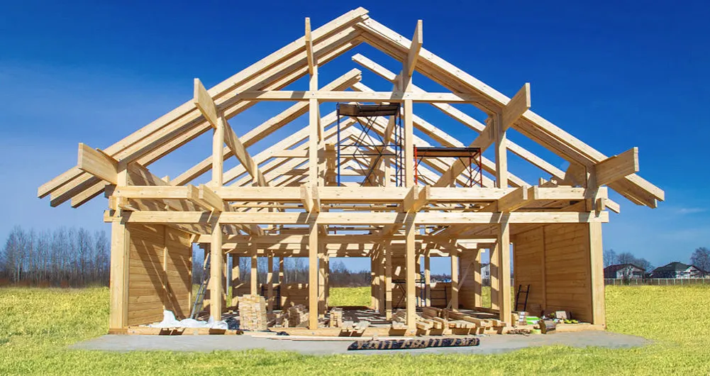 Nowoczesny dom szkieletowy w Polsce