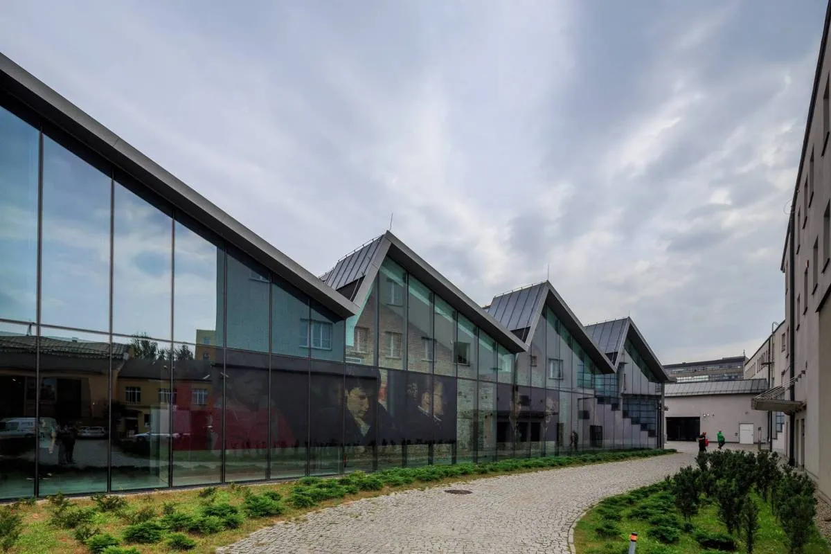 Wnętrze MOCAK Muzeum Sztuki Współczesnej Kraków