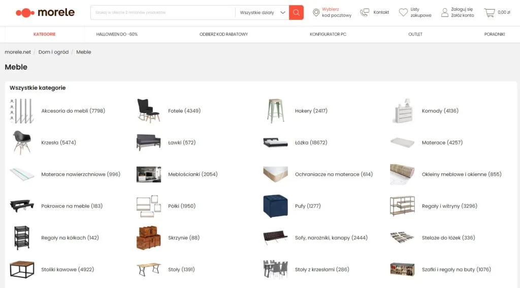 Platformy do sprzedaży mebli online w Polsce